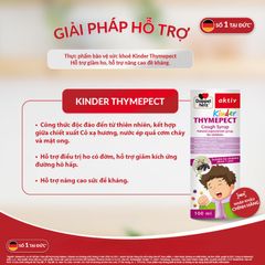 Siro ho cho bé Kinder Thymepect Doppelherz , nhập khẩu từ Đức