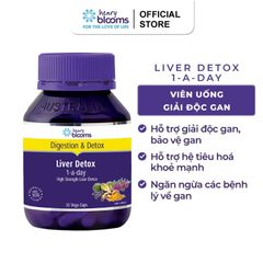 Viên uống Liver Detox 1-A-Day Henry Blooms giải độc gan, bảo vệ gan, giúp tăng cường chức năng gan (hộp 30 viên)