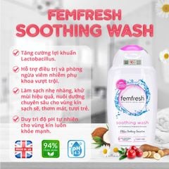 Dung Dịch Vệ Sinh Femfresh Màu Hồng - Làm Sạch Sâu, Khử Mùi Vượt Trội, An Toàn Cho Mọi Làn Da (250ml)