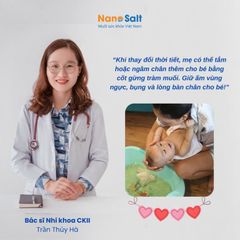 Cốt gừng tràm trà muối Epsom, nước cốt pha tắm cho bé và ngâm chân cho cả gia đình, chai 500ml