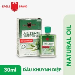 Dầu khuynh diệp Con Ó Singapore Eagle Brand Eucalyptus Oil, nhập khẩu chính hãng 30ml
