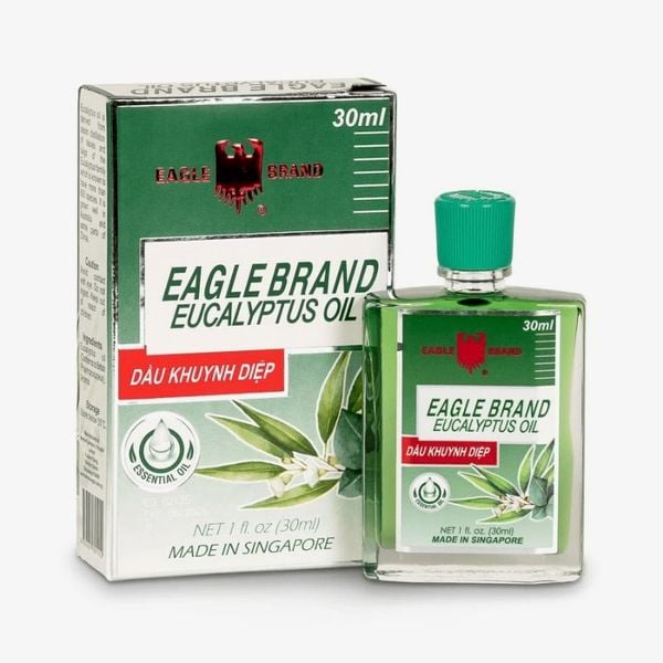 nhathuocvietnhat.vn-Dầu khuynh diệp Con Ó Singapore Eagle Brand Eucalyptus Oil, nhập khẩu chính hãng 30ml