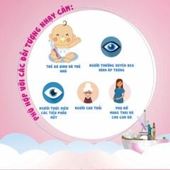 Nước muối sinh lý Fysoline hồng vệ sinh tai, mũi, mắt hằng ngày cho trẻ sơ sinh và trẻ nhỏ, hộp 40 ống x 5ml