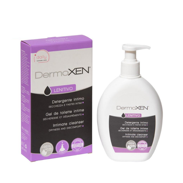 Dung dịch vệ sinh Dermoxen Lenitivo, Nhập khẩu Ý