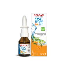Xịt mũi Otosan Nasal Spray Baby - Hỗ trợ giảm nghẹt mũi, viêm mũi cho bé, nhập khẩu từ Ý