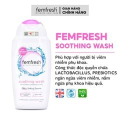 Dung Dịch Vệ Sinh Femfresh Màu Hồng - Làm Sạch Sâu, Khử Mùi Vượt Trội, An Toàn Cho Mọi Làn Da (250ml)
