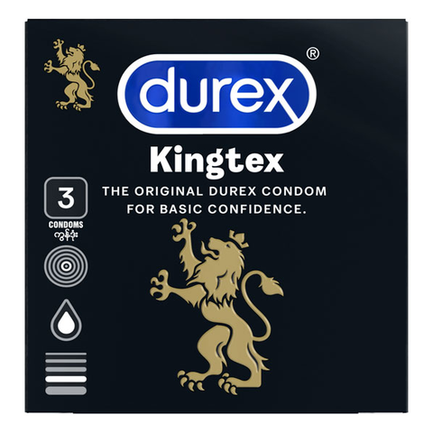 Bao cao su Durex Kingtex ôm sát, vừa vặn 49mm