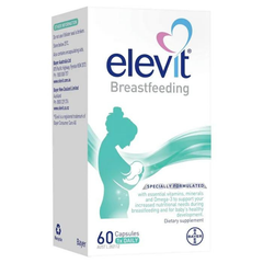 Elevit Breastfeeding – Elevit sau khi sinh và cho con bú, Hộp 30 viên