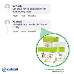 Bột nhuận tràng PEGinpol Buona - Giải Pháp Hiệu Quả Cho Trẻ Bị Táo Bón, nhập khẩu từ Ý