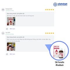 Femalto sắt nhỏ giọt cho bé - Giải pháp bổ sung sắt hiệu quả, an toàn cho bé từ 0 tháng tuổi (chai 15ml)