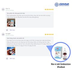 Men vi sinh nhỏ giọt Simbiosistem gocce, cải thiện hệ tiêu hoá trẻ nhỏ