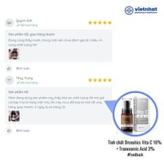 Serum DrCeutics Vitamin C 16% + Tranexamic Acid 3% - Ngừa Lão Hóa, Sáng Da, Mờ Thâm Nám