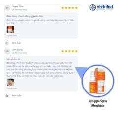 Xịt Upgro Spray - Bổ sung vitamin tổng hợp dạng xịt cho bé, nhập khẩu châu Âu