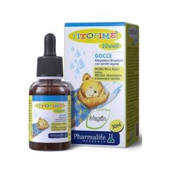 Siro ngủ ngon cho bé Fitobimbi Sonno hỗ trợ cải thiện giấc ngủ cho trẻ từ sơ sinh từ thiên nhiên (30ml)