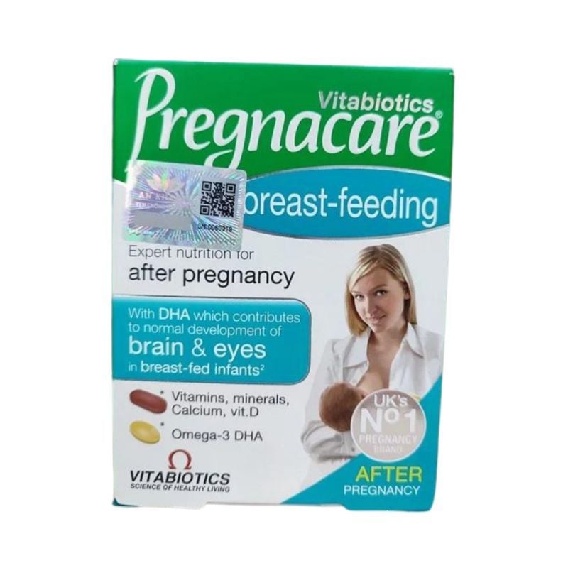 Vitamin tổng hợp sau sinh Pregnacare Breast feeding Bú Anh - Nhập khẩu chính hãng