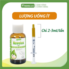 Novolax Drop - Giảm Táo Bón, Bổ Sung Chất Xơ Thiên Nhiên Dạng Nhỏ Giọt