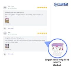 Dung dịch xịt mũi Nebial 3% spray nasale/ Nebianax 3% spray nasale