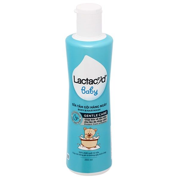 Sữa tắm gội hằng ngày Lactacyd Baby