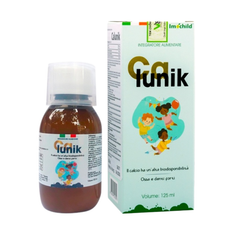 Calunik Imochild - Bổ sung Canxi sinh học, Vitamin D3K2 và Magie giúp bé phát triển chiều cao tối ưu, chai 125ml