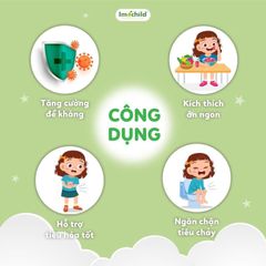 Imochild ZinC - Bổ sung kẽm, tăng cường sức đề kháng, cải thiện tiêu hoá ở trẻ (100ml)