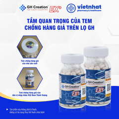 GH Creation EX+, Viên uống hỗ trợ tăng chiều cao chính hãng của Nhật, hộp 270 viên