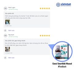 Canxi Smartbibi Maxcal, bổ sung kết hợp bộ 3 canxi vitamin d3 và k2 giúp tăng chiều cao, ngừa loãng xương cho bé, chai 100ml