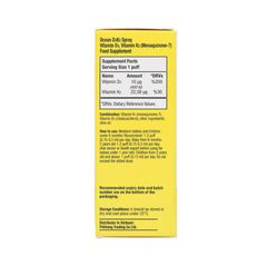 Ocean D3K2 dạng xịt - Bổ sung vitamin D3K2 giúp xương chắc khoẻ cho trẻ sơ sinh và trẻ nhỏ, chai 30ml