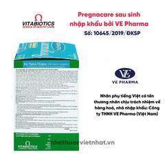 Vitamin tổng hợp sau sinh Pregnacare Breast feeding Bú Anh - Nhập khẩu chính hãng