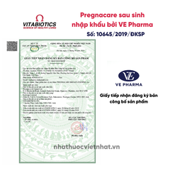 Vitamin tổng hợp sau sinh Pregnacare Breast feeding Bú Anh - Nhập khẩu chính hãng