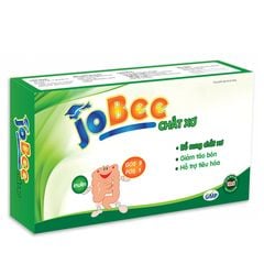 Jobee Chất Xơ - Hỗ Trợ Tiêu Hóa, Giảm Táo Bón Cho Trẻ Em và Người Lớn, Hộp 20 ống