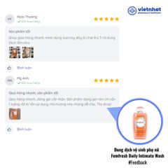 Dung dịch vệ sinh phụ nữ khử mùi Femfresh Daily Intimate Wash 250ml, nhập khẩu chính hãng