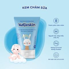 Kem Kutieskin cho trẻ bị chàm sữa, dưỡng ẩm, tái tạo da (màu xanh nhạt) tuýp 30g