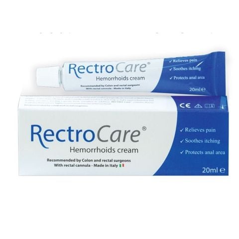 Kem bôi trĩ RectroCare - Giảm nhanh đau rát, và ngứa cho trĩ nội và trĩ ngoại, nhập khẩu Ý