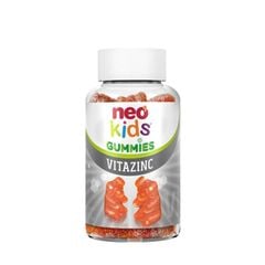 Kẹo dẻo Neo Kids Gummies VitaZinC Bổ Sung Kẽm Hữu Cơ  Và Vitamin Cho Bé Khoẻ Mạnh Toàn Diện, Lọ 60 Viên