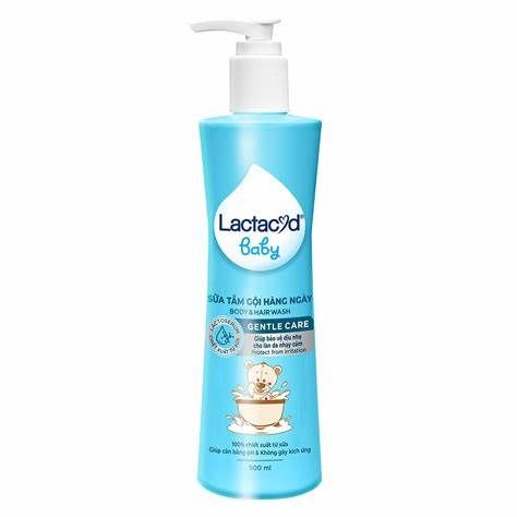Sữa tắm gội hằng ngày Lactacyd Baby