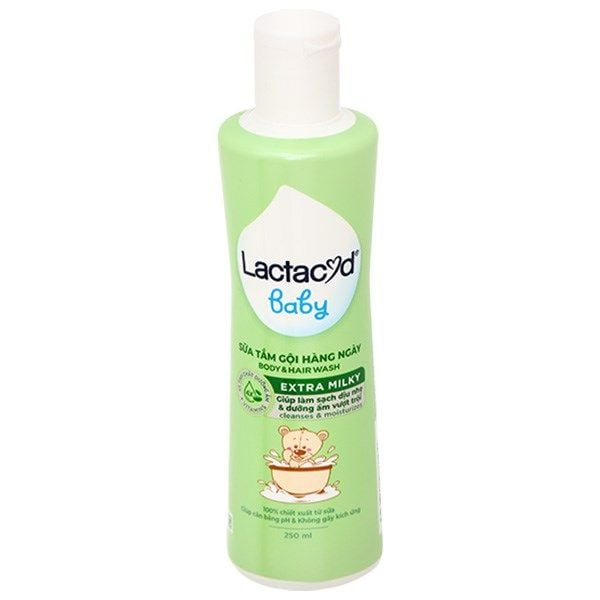 Sữa tắm gội hằng ngày Lactacyd Baby