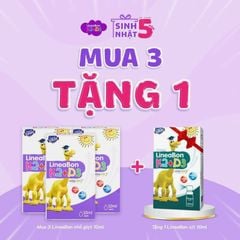 [KẾT THÚC CHƯƠNG TRÌNH] LineaBon D3K2 mua 3 tặng 1, mừng sinh nhật 5 năm