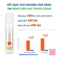 LiveSpo NAVAX màu đỏ, chuyên dụng dạng xịt mũi giúp giảm nguy cơ viêm đường tai, mũi, họng (mẫu mới, hộp 10 ống x 4ml)