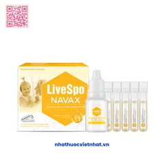 LiveSpo NAVAX KIDS - Bào tử lợi khuẩn giúp giảm nguy cơ viêm đường hô hấp