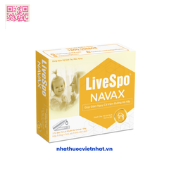 LiveSpo NAVAX KIDS - Bào tử lợi khuẩn giúp giảm nguy cơ viêm đường hô hấp