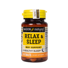 Mason Natural Relax & Sleep - Cải thiện và nâng cao chất lượng giấc ngủ, hộp 90 viên