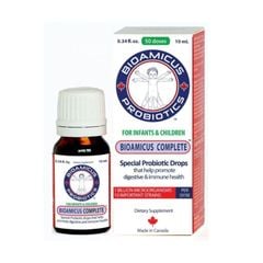 Men vi sinh 10 chủng BioAmicus Complete giúp bổ sung lợi khuẩn, tăng đề kháng lọ 10ml