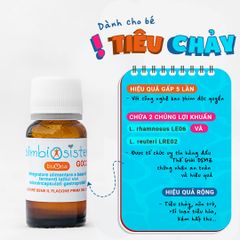 Men vi sinh nhỏ giọt Simbiosistem gocce, cải thiện hệ tiêu hoá trẻ nhỏ