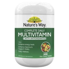 Nature's Way Multivitamin - Bổ Sung 19 Vitamin & Khoáng Chất Thiết Yếu, Tăng Cường Sức Khỏe Cho Cả Gia Đình