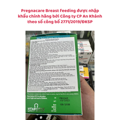 Vitamin tổng hợp sau sinh Pregnacare Breast feeding Bú Anh - Nhập khẩu chính hãng