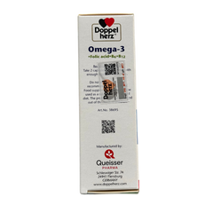 Viên dầu cá Aktiv Omega 3 Doppelherz bổ sung vitamin, tăng cường thị lực (30 viên)