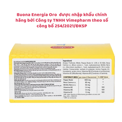 Siro ăn ngon Buona Energia Oro cho trẻ biếng ăn chậm lớn