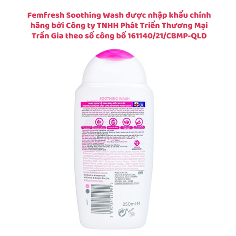 Dung Dịch Vệ Sinh Femfresh Màu Hồng - Làm Sạch Sâu, Khử Mùi Vượt Trội, An Toàn Cho Mọi Làn Da (250ml)
