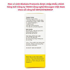 Men vi sinh Biogaia, men vi sinh từ sữa mẹ, bổ sung lợi khuẩn cho bé, nhập khẩu chính hãng, lọ 5ml