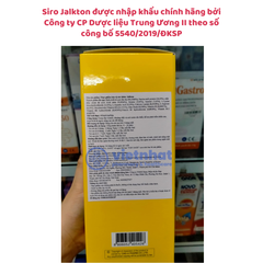 Siro ăn ngon Jalkton - Giải Pháp Toàn Diện Cho Sự Phát Triển Của Bé